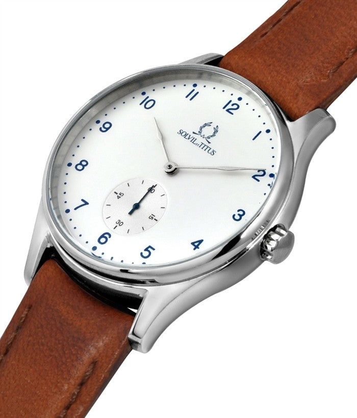 SOLVIL ET TITUS CLASSICIST W06-03255-002 SMALL SECONDS QUARTZ WOMEN WATCH