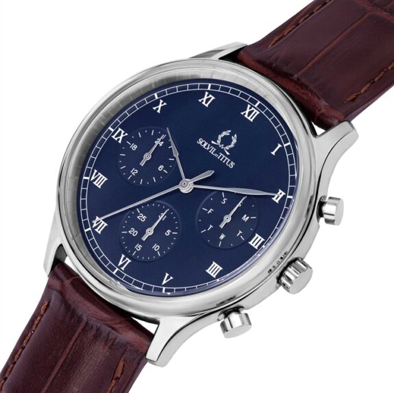 SOLVIL ET TITUS CLASSICIST W06-03256-002 MULTI-FUNCTION QUARTZ MEN WATCH