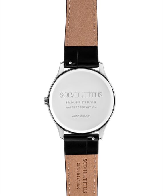 SOLVIL ET TITUS CLASSICIST W06-03257-001 MULTI-FUNCTION QUARTZ WOMEN WATCH