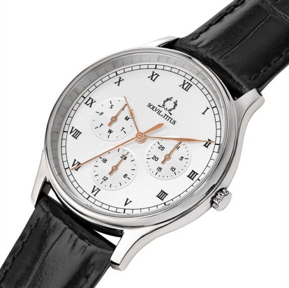 SOLVIL ET TITUS CLASSICIST W06-03257-001 MULTI-FUNCTION QUARTZ WOMEN WATCH