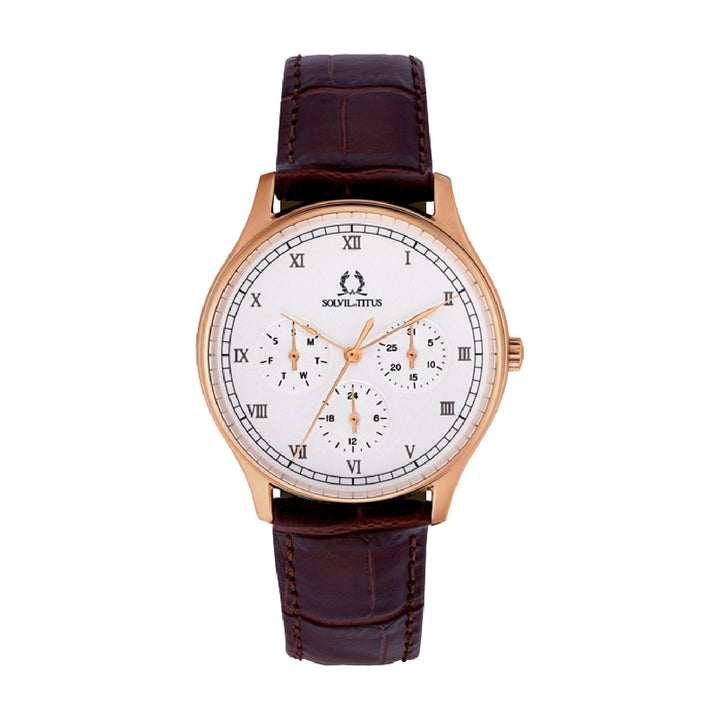 SOLVIL ET TITUS CLASSICIST W06-03257-002 MULTI-FUNCTION QUARTZ WOMEN WATCH