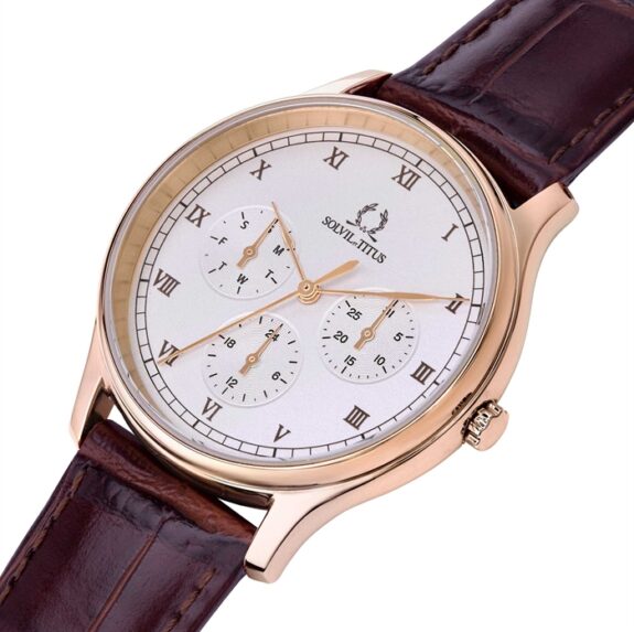 SOLVIL ET TITUS CLASSICIST W06-03257-002 MULTI-FUNCTION QUARTZ WOMEN WATCH