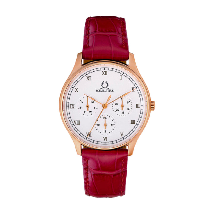 SOLVIL ET TITUS CLASSICIST W06-03257-003 MULTI-FUNCTION QUARTZ WOMEN WATCH