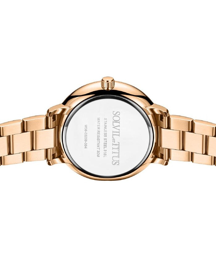 SOLVIL ET TITUS INTERLUDE W06-03259-004 MULTI-FUNCTION QUARTZ WOMEN WATCH