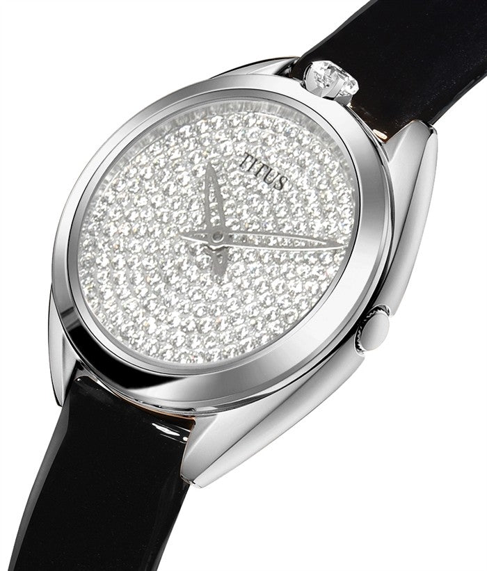 SOLVIL ET TITUS RING & KNOT W06-03260-001 2 HANDS QUARTZ WOMEN WATCH