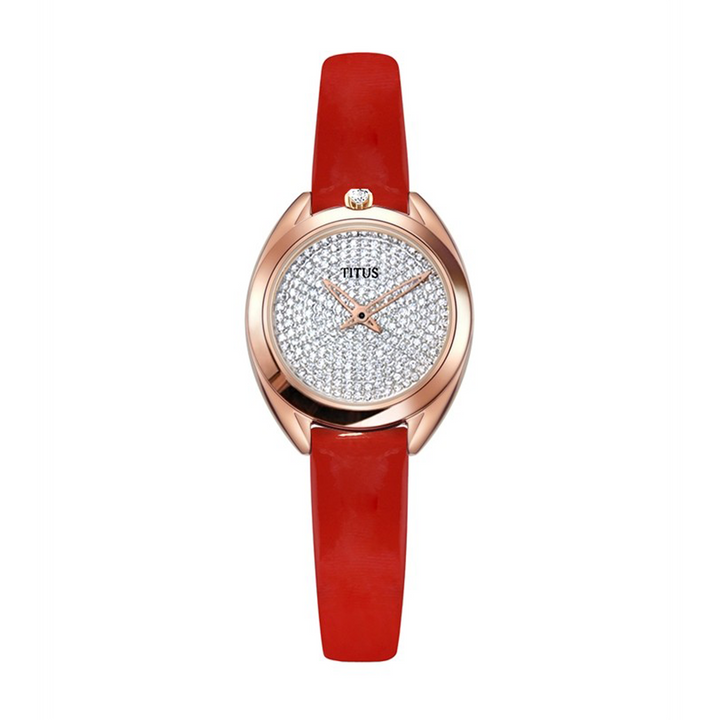 SOLVIL ET TITUS RING & KNOT W06-03260-002 2 HANDS QUARTZ WOMEN WATCH