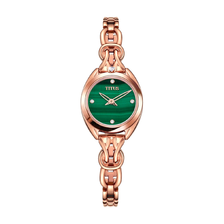 SOLVIL ET TITUS RING & KNOT W06-03260-004 2 HANDS QUARTZ WOMEN WATCH