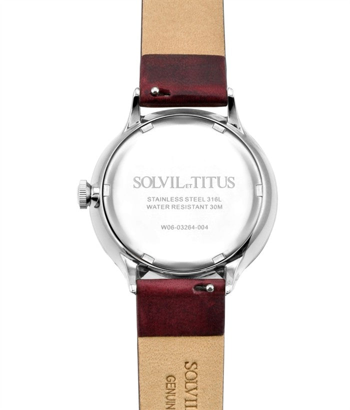 SOLVIL ET TITUS INTERLUDE W06-03264-004 MULTI-FUNCTION QUARTZ WOMEN WATCH