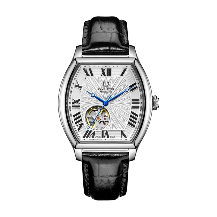 SOLVIL ET TITUS BARRIQUE W06-03268-001 3 HANDS MECHANICAL MEN WATCH