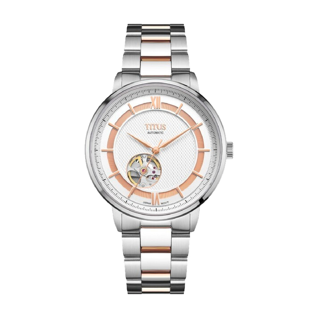 SOLVIL ET TITUS ENLIGHT W06-03277-002 3 HANDS AUTOMATIC MEN WATCH