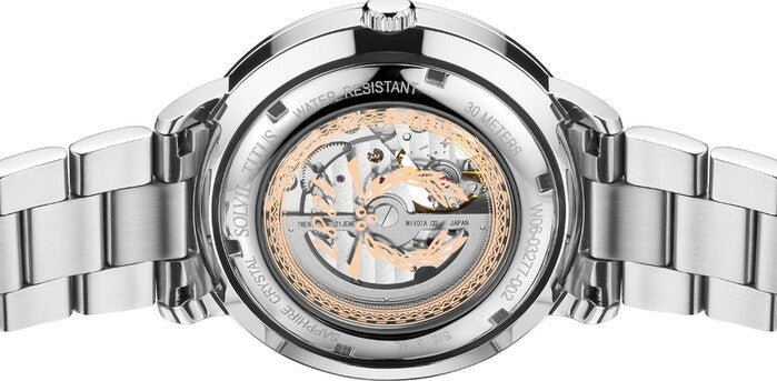 SOLVIL ET TITUS ENLIGHT W06-03277-002 3 HANDS AUTOMATIC MEN WATCH