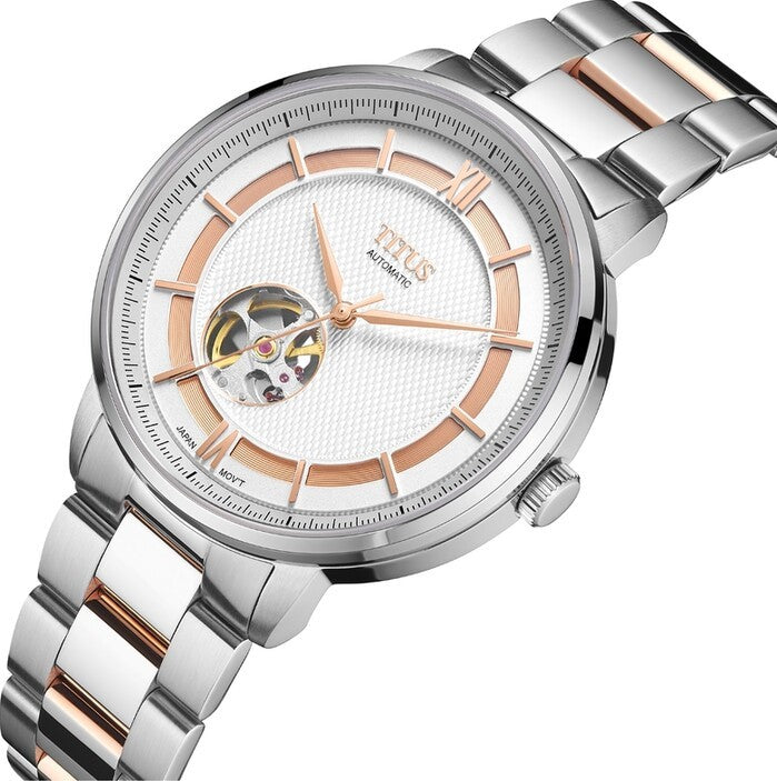 SOLVIL ET TITUS ENLIGHT W06-03277-002 3 HANDS AUTOMATIC MEN WATCH