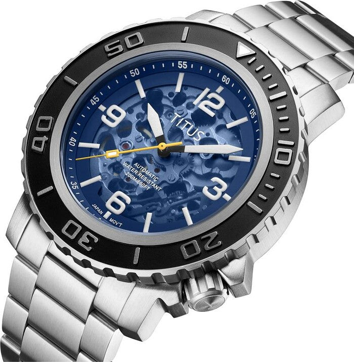 SOLVIL ET TITUS THE CAPE W06-03279-002 3 HANDS MECHANICAL MEN WATCH