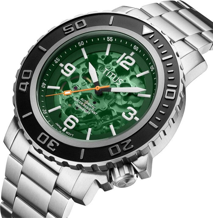 SOLVIL ET TITUS THE CAPE W06-03279-003 3 HANDS MECHANICAL MEN WATCH