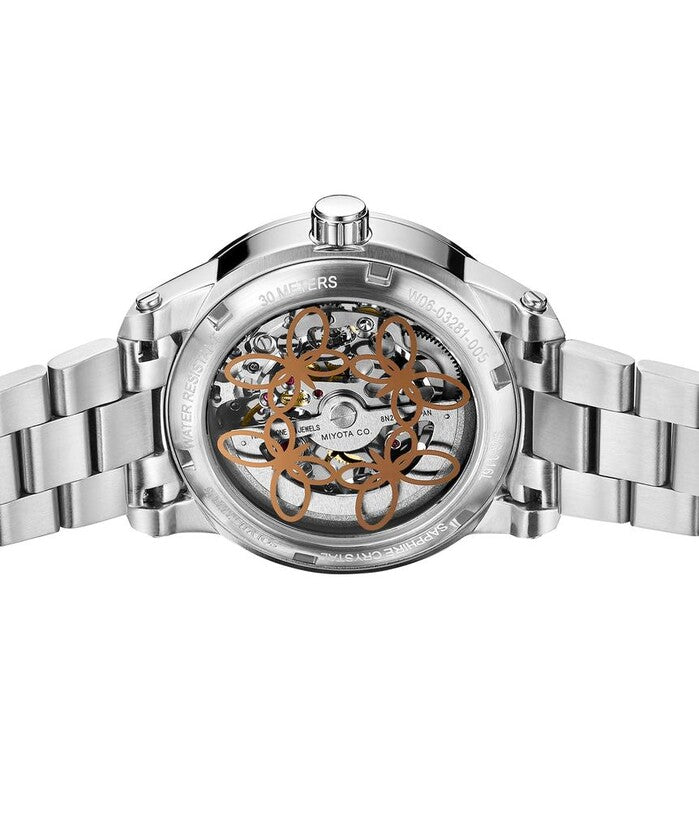 SOLVIL ET TITUS ASPIRA W06-03281-005 3 HANDS MECHANICAL STAINLESS STEEL WOMEN WATCH