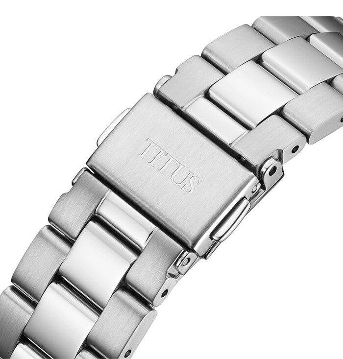SOLVIL ET TITUS ASPIRA W06-03281-005 3 HANDS MECHANICAL STAINLESS STEEL WOMEN WATCH