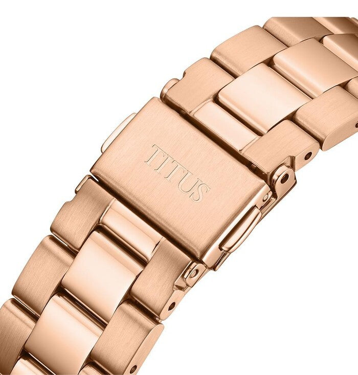 SOLVIL ET TITUS ASPIRA W06-03281-006 3 HANDS MECHANICAL STAINLESS STEEL WOMEN WATCH