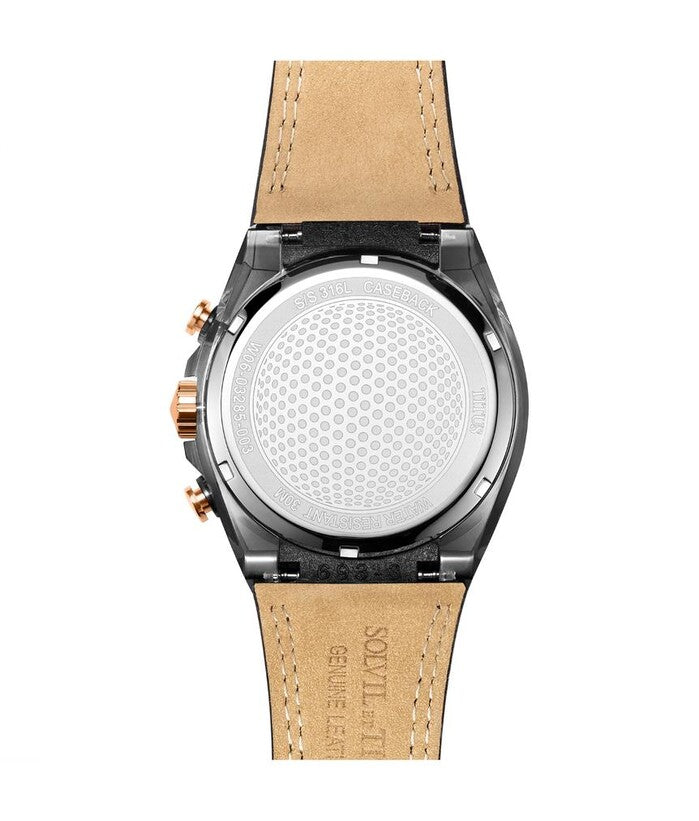 SOLVIL ET TITUS MODERNIST W06-03285-003 CHRONOGRAPH QUARTZ MEN WATCH