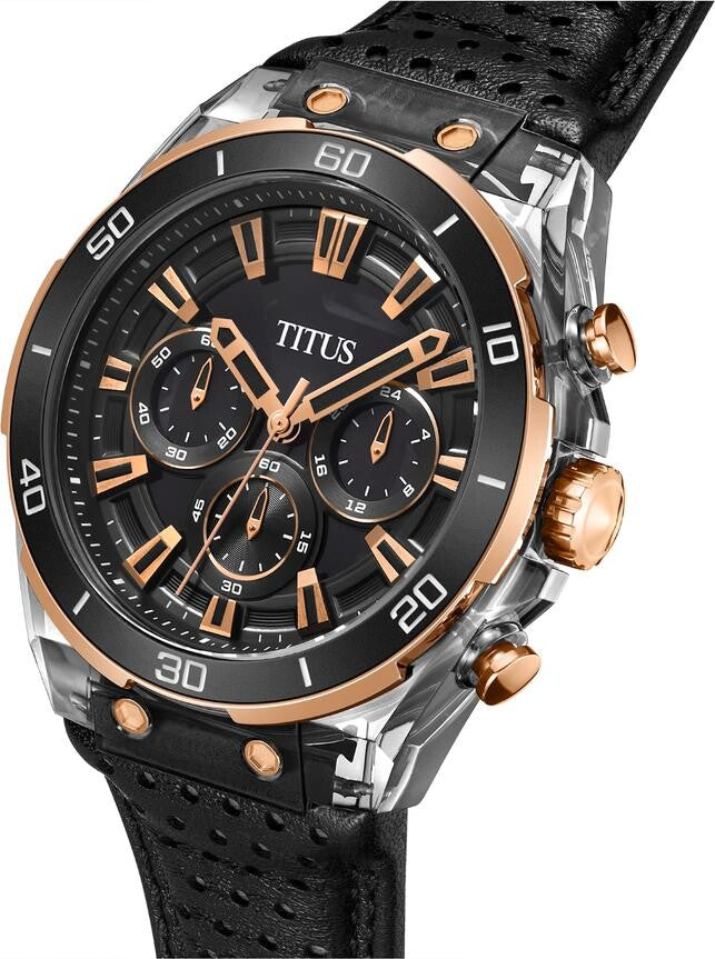 SOLVIL ET TITUS MODERNIST W06-03285-003 CHRONOGRAPH QUARTZ MEN WATCH