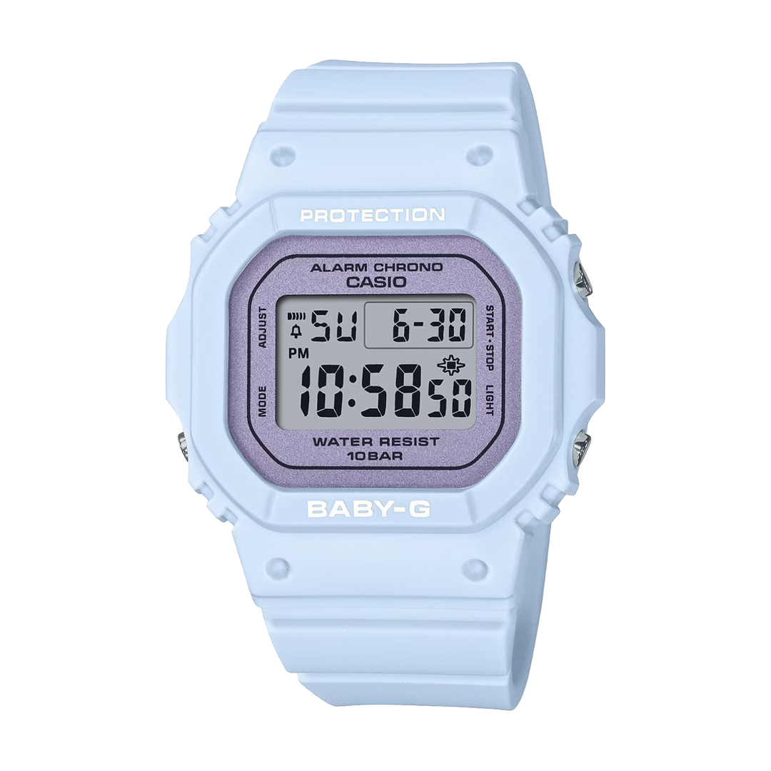 CASIO BABY-G BGD-565SC-2DR STANDARD DIGITAL BLUE WATCH