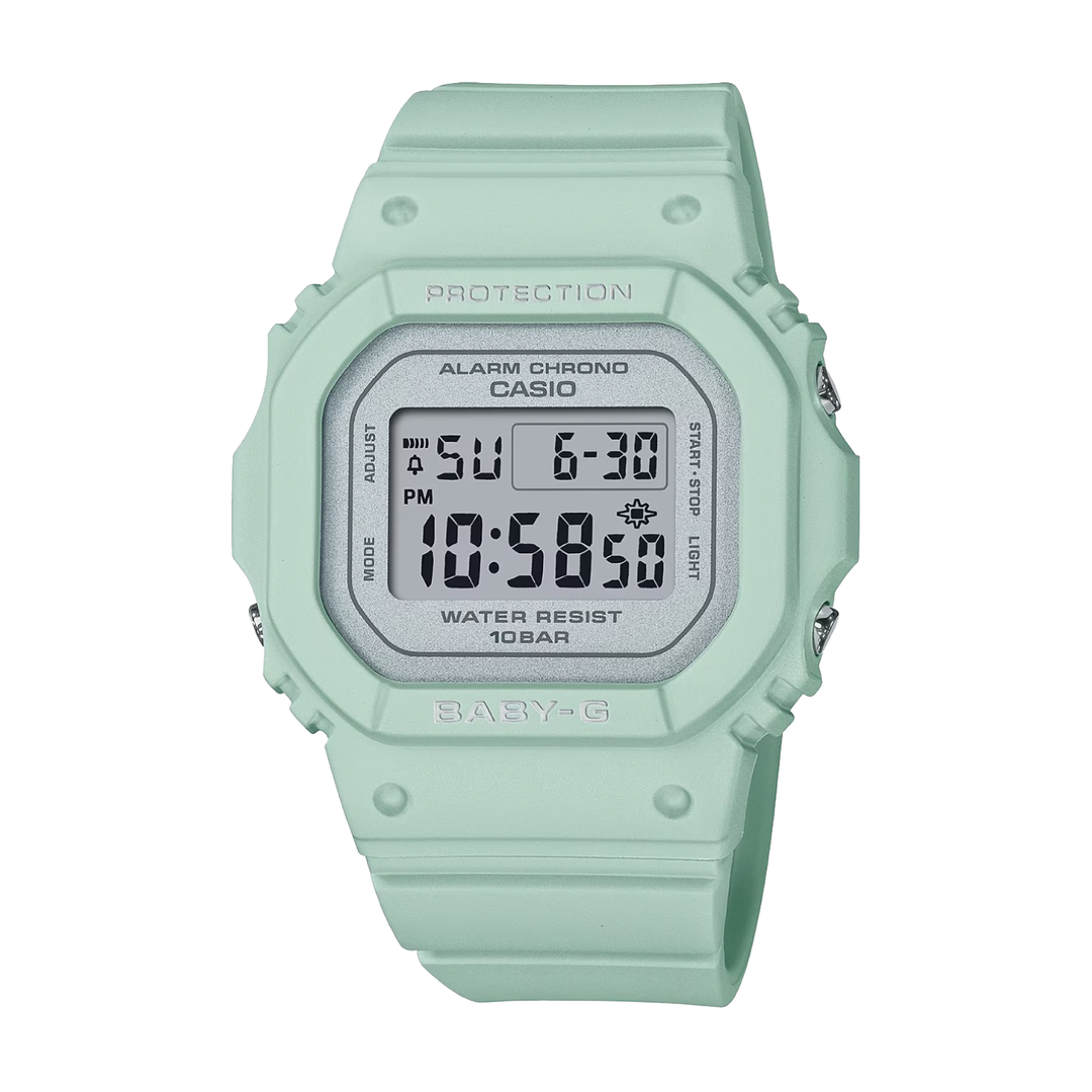 CASIO BABY-G BGD-565SC-3DR STANDARD DIGITAL GREEN WATCH