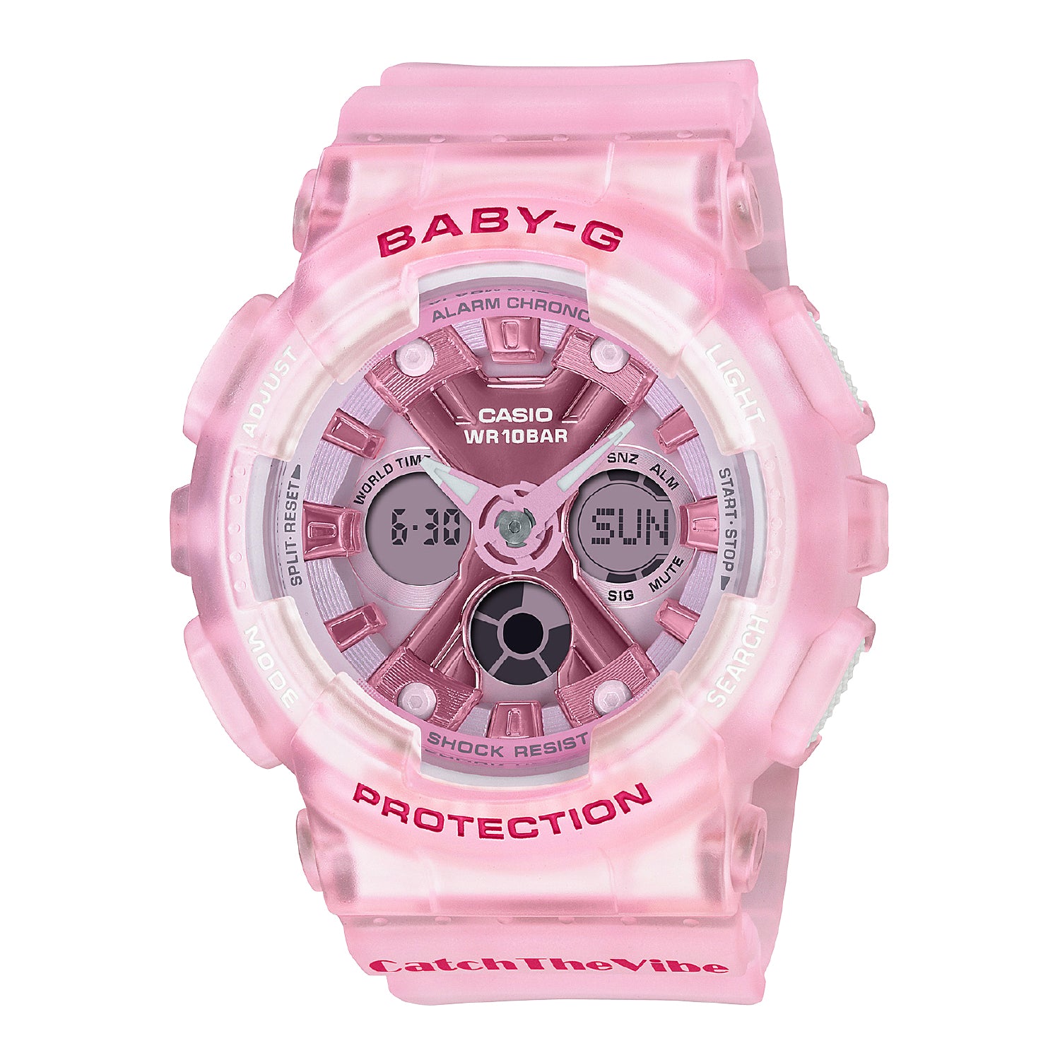 G shock pink discount colour