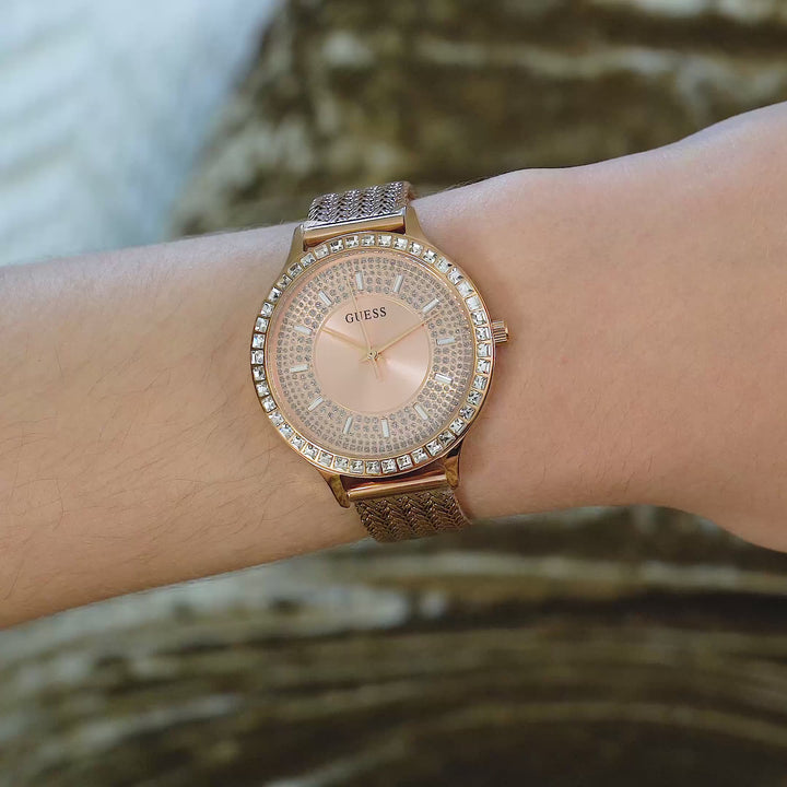 GUESS GW0402L3 SOIREE QUARTZ ANALOG 3 HANDS WOMEN WATCH