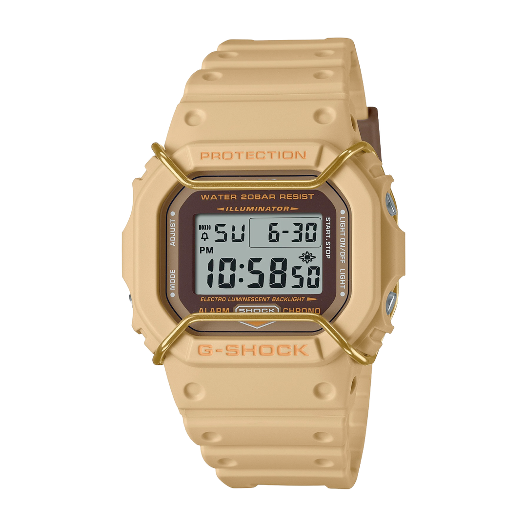 CASIO G-SHOCK DW-5600PT-5DR SPECIAL COLOR MODELS YELLOW WATCH