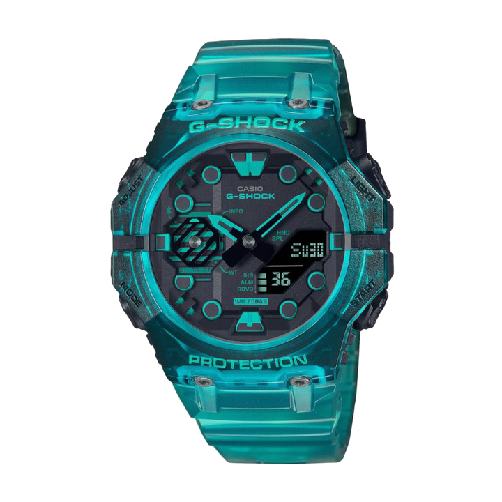CASIO G-SHOCK GA-B001G-2ADR ANALOG-DIGITAL BLUE WATCH