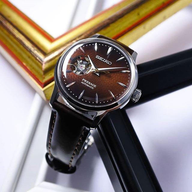 SEIKO PRESAGE SSA407J1 COCKTAIL TIME "STINGER" AUTOMATIC MEN WATCH