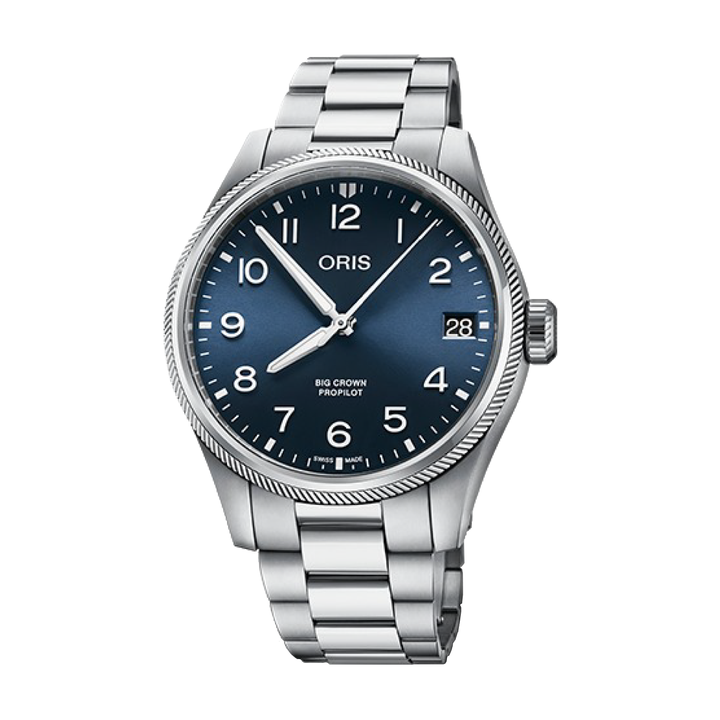 ORIS BIG CROWN 01 751 7761 4065-07 8 20 08P PROPILOT BIG DATE MECHANICAL MEN WATCH