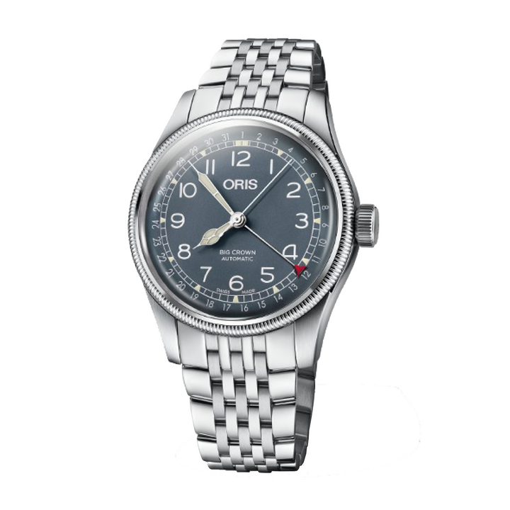 ORIS BIG CROWN 01 754 7741 4065-07 8 20 22 POINTER DATE MECHANICAL MEN WATCH