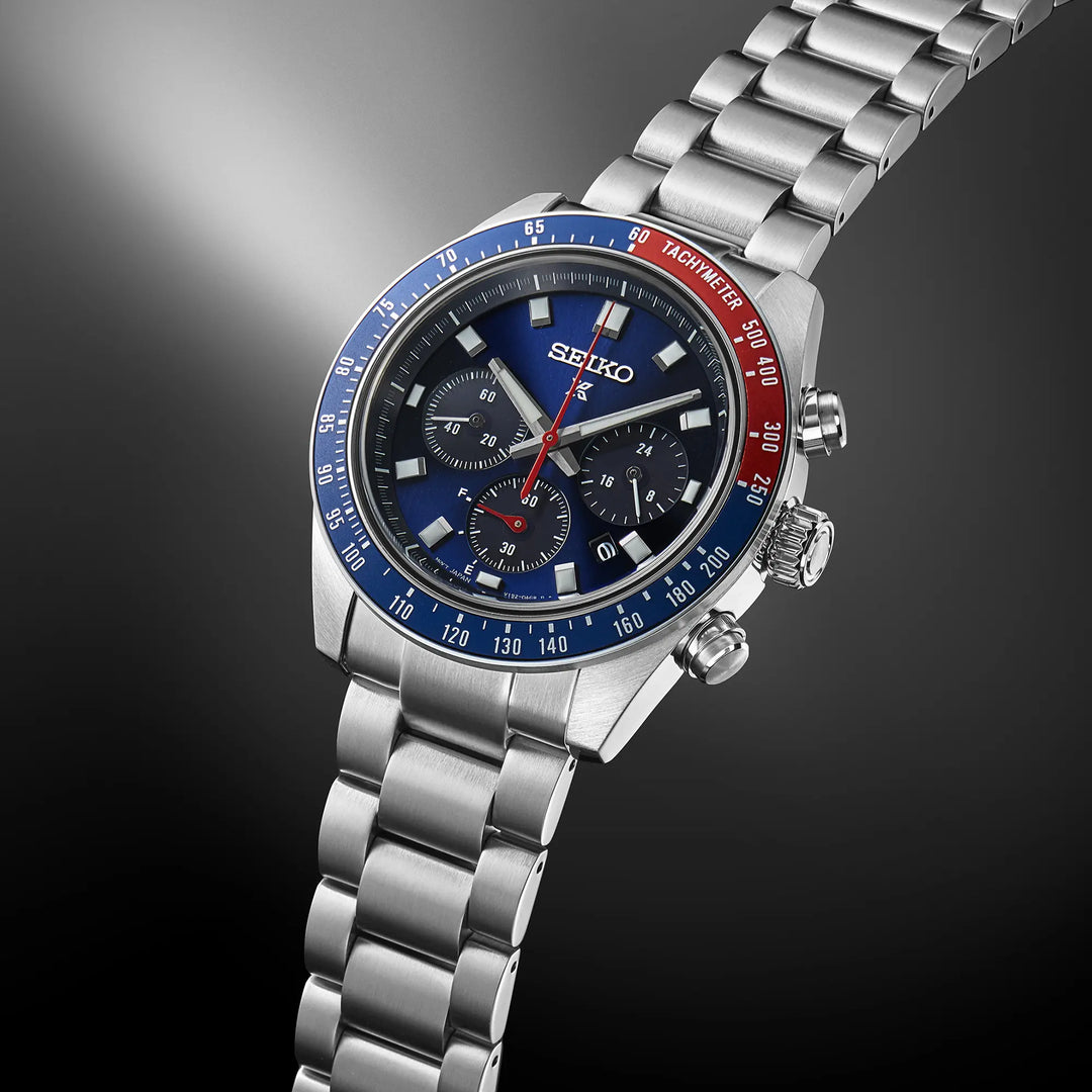 SEIKO PROSPEX SSC913P1 SPEEDTIMER SOLAR CHRONOGRAPH MEN WATCH
