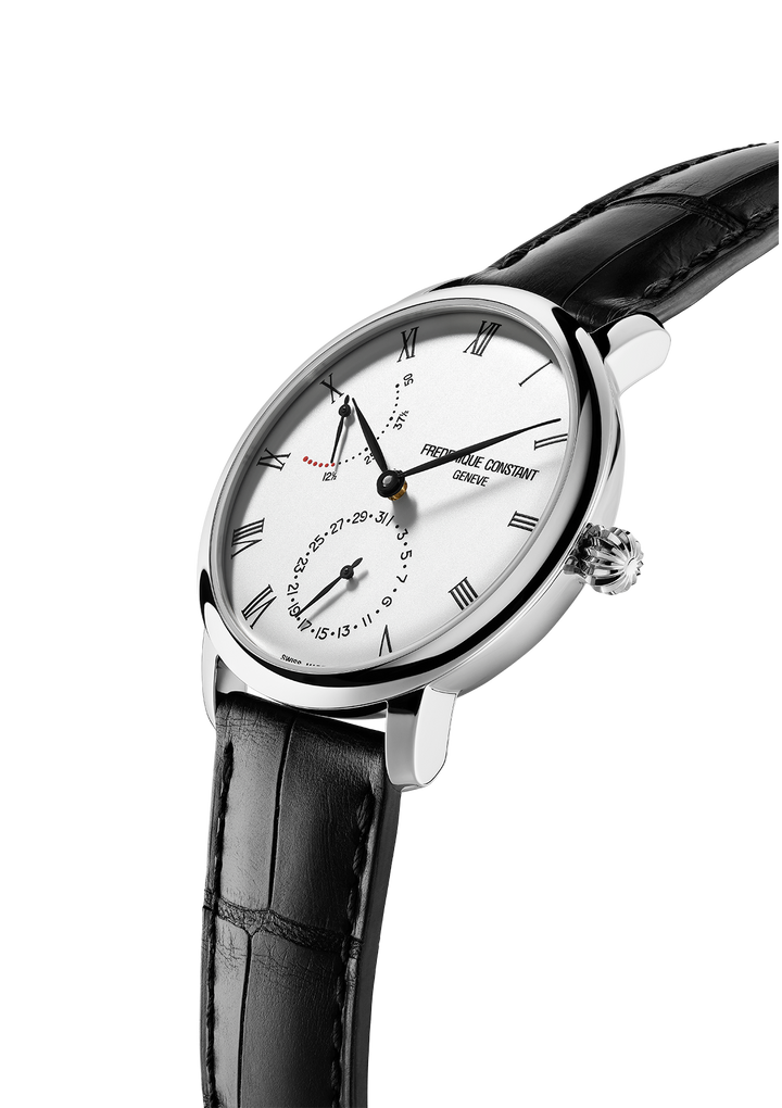 FREDERIQUE CONSTANT FC-723WR3S6 SLIMLINE MEN POWER RESERVE MANUFACTURE